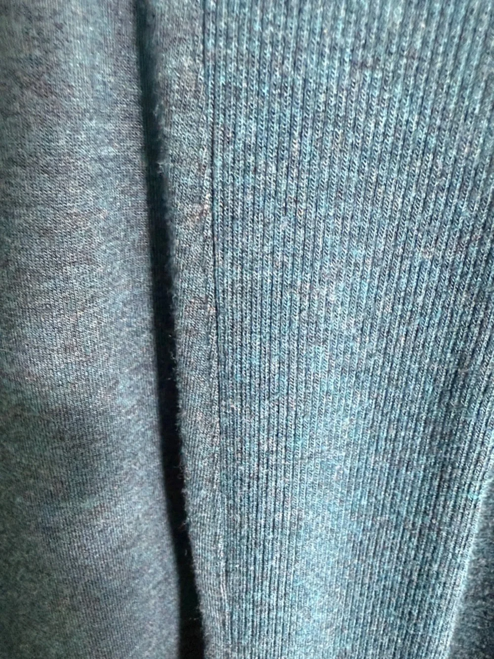 L.L. Bean Slouchy Longline Modal Cardigan Oversized Pockets  Teal M